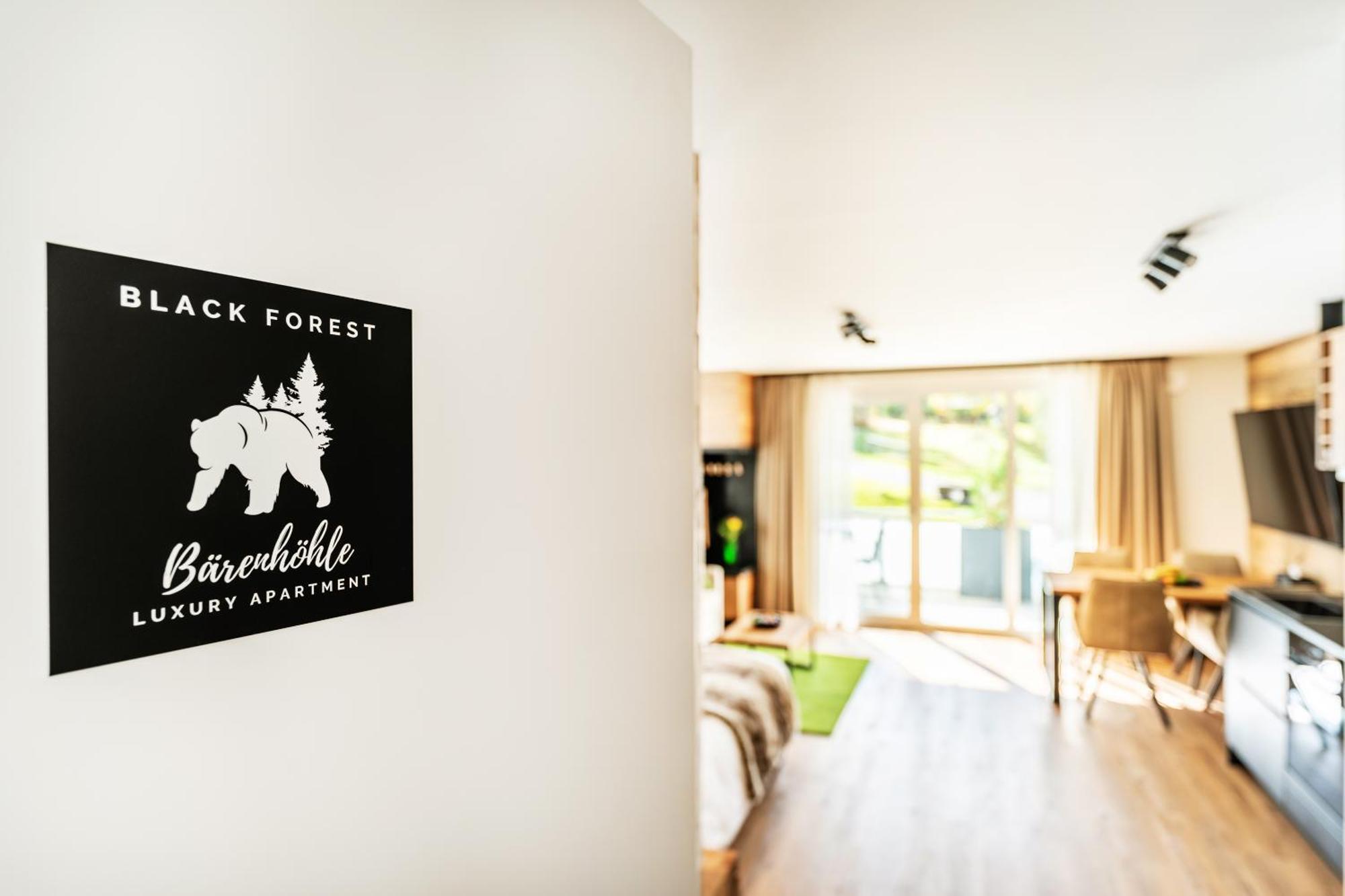 Black Forest Luxury Apartment Baerenhoehle Mit Sauna Шлухзее Экстерьер фото